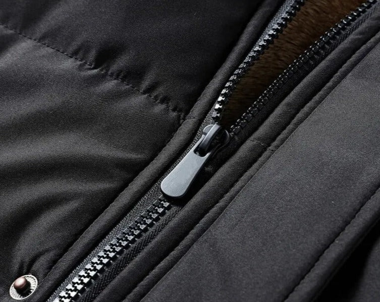 Jaqueta Térmica de lã Masculina de Inverno | Lemartine