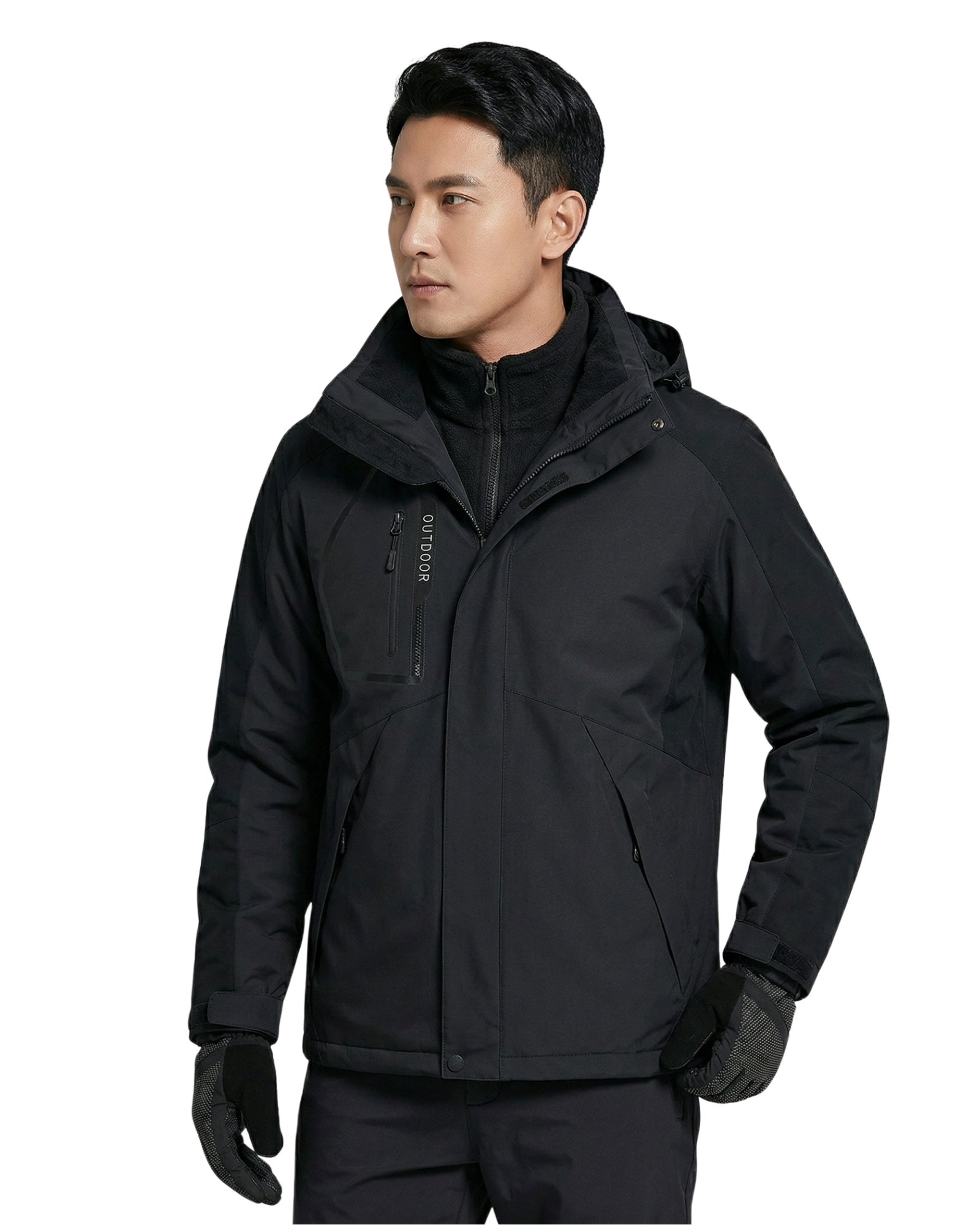 Jaqueta 3 em 1 Masculina Impermeável Inverno Lemartine