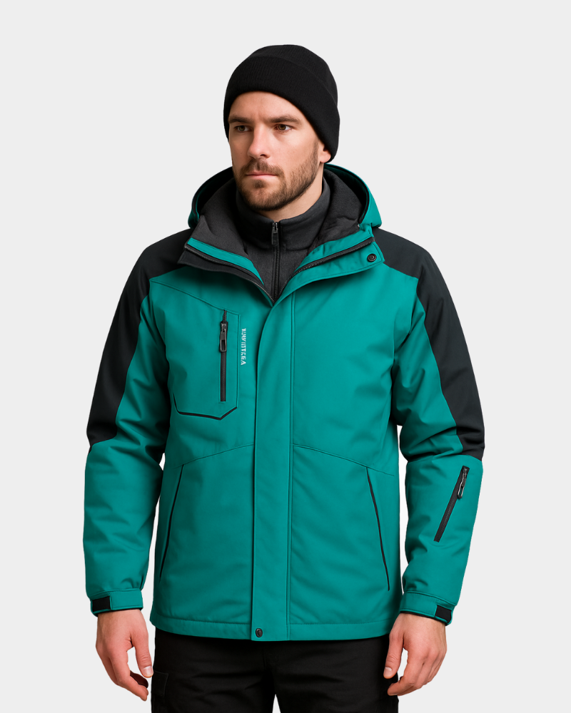 Jaqueta 3 em 1 Masculina Impermeável Inverno Lemartine