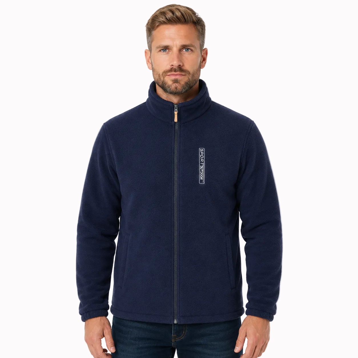 Jaqueta Masculina Fleece de Lã Térmica Lemartine