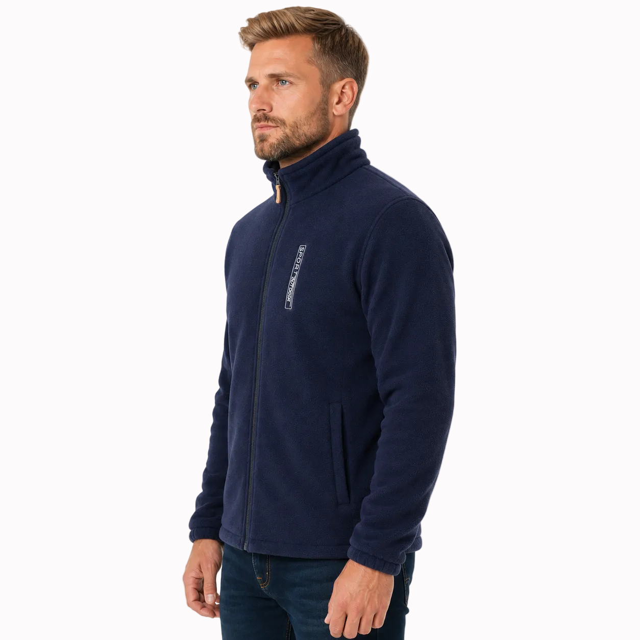 Jaqueta Masculina Fleece de Lã Térmica Lemartine