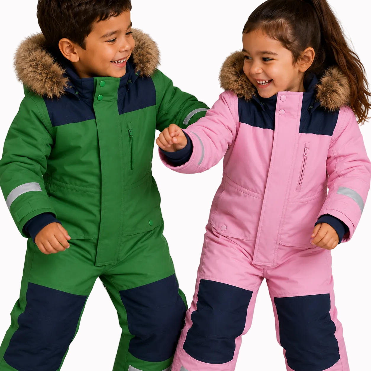 Macacão de ski unissex infantil SnowBuddy Lemartine