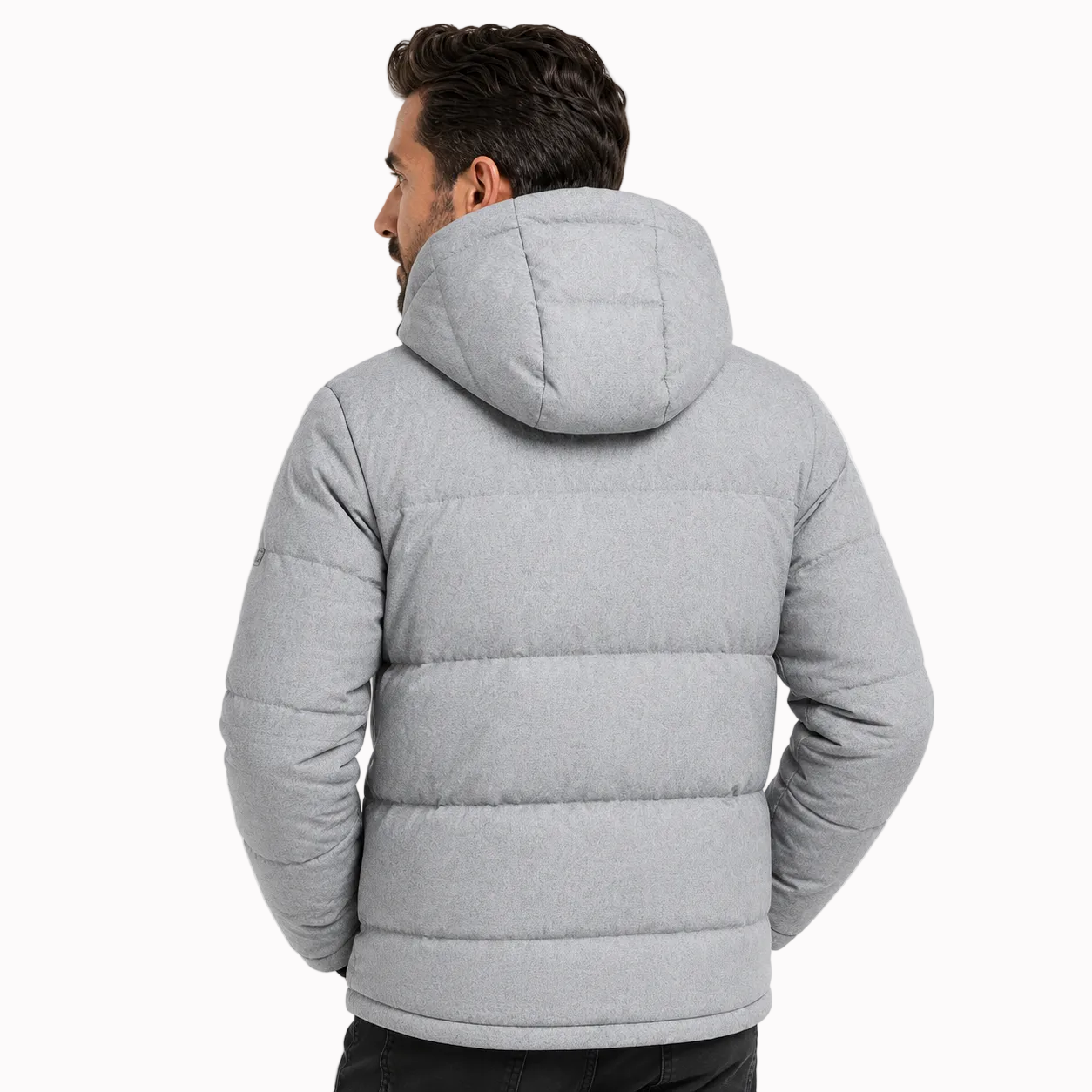 Jaqueta Puffer Térmica Masculina de Pluma Tech Lemartine