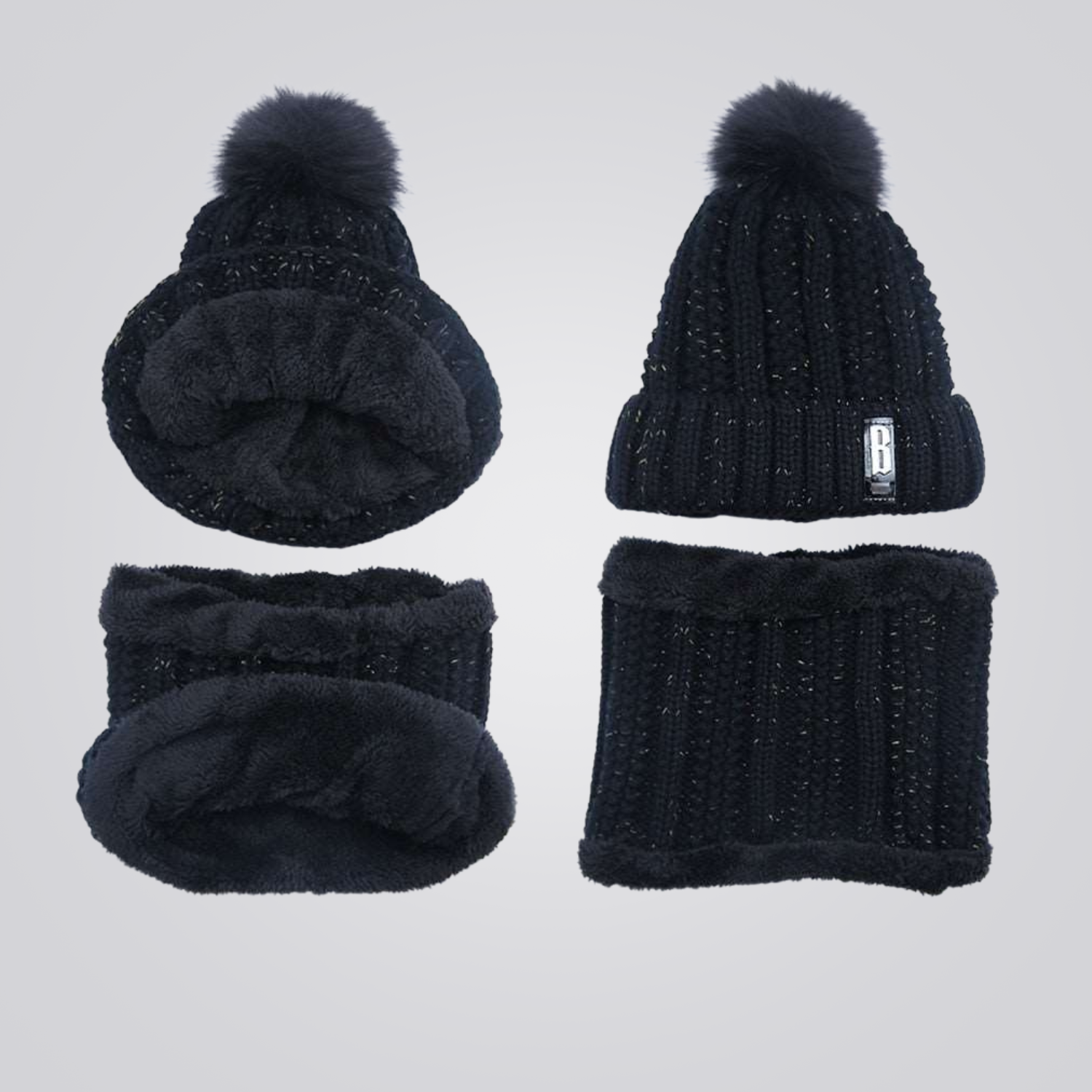 Gorro e Protetor de Pescoço Feminino Confort | Lemartine