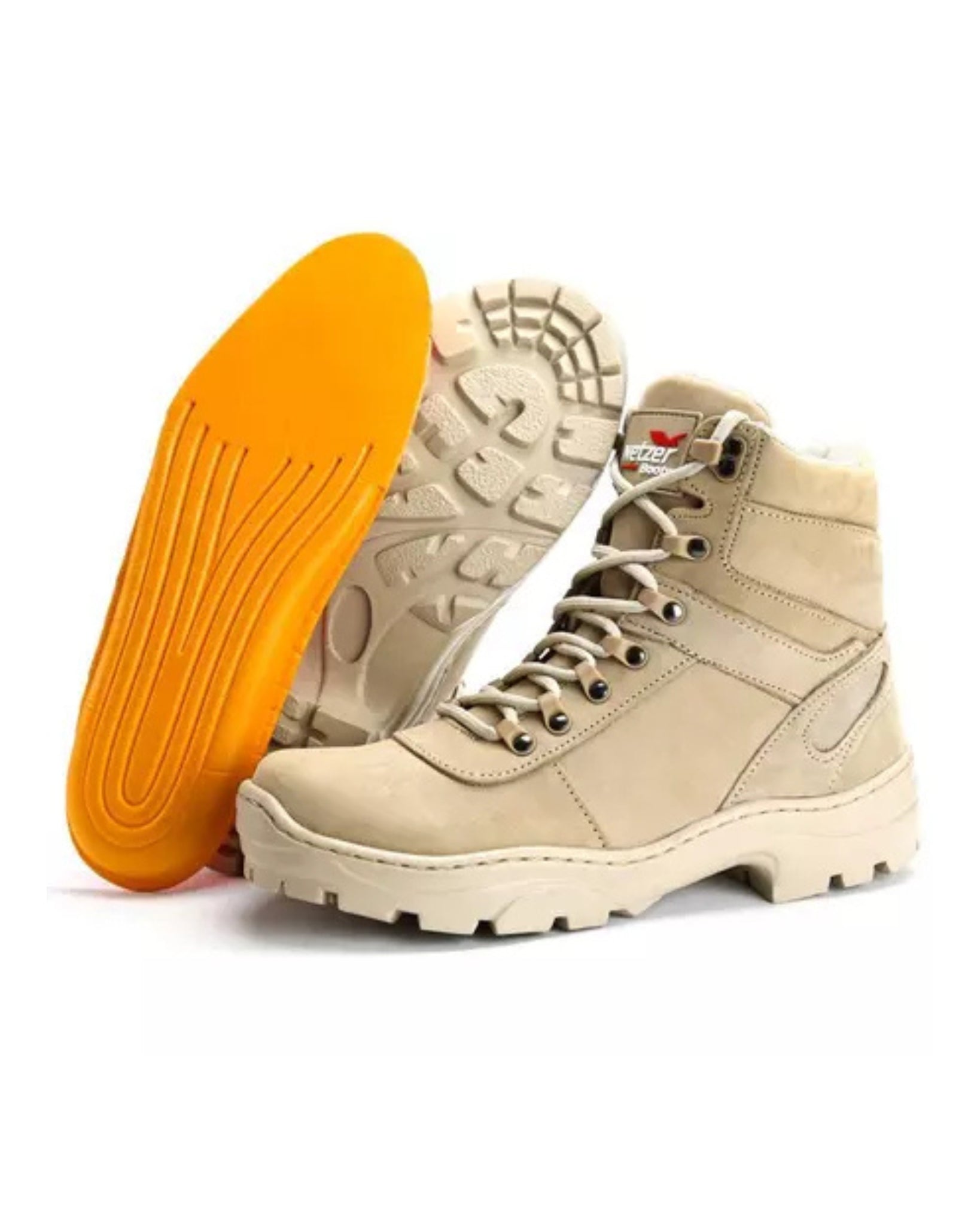 Bota Masculina Coturno Militar Couro | Lemartine