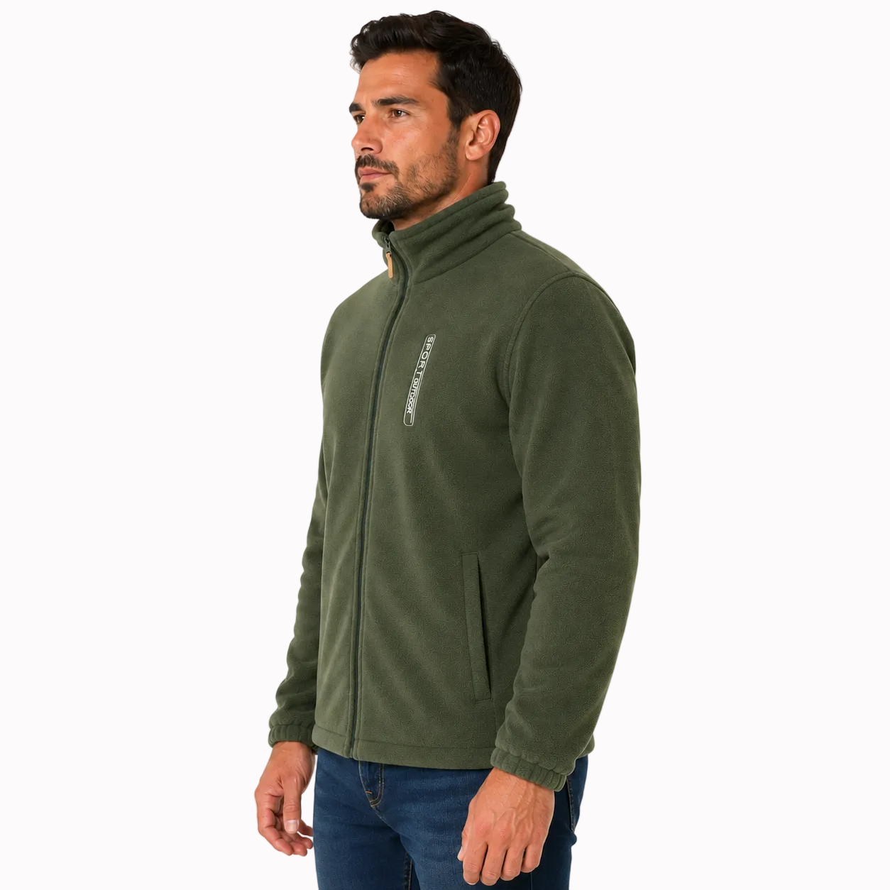 Jaqueta Masculina Fleece de Lã Térmica Lemartine