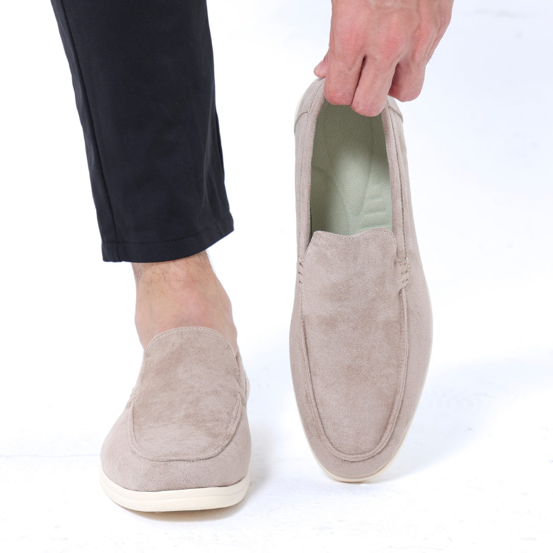 Mocassim de Camurça Old Money Masculino | Lemartine