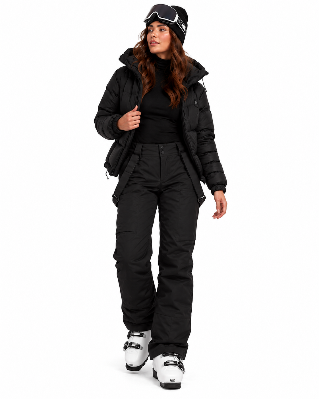 Calça de Ski Feminina Impermeável Neve Lemartine