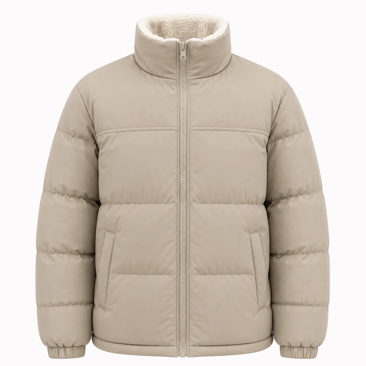 Jaqueta Masculina Puffer 2 em 1 Reversível Andes Lemartine