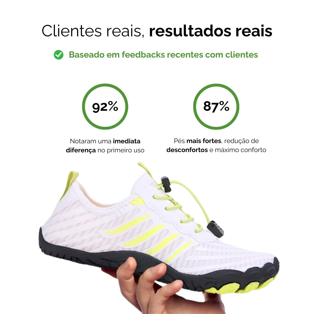 Sapato Aquático Tecnológico Ultra leve e Ortopédico | Lemartine