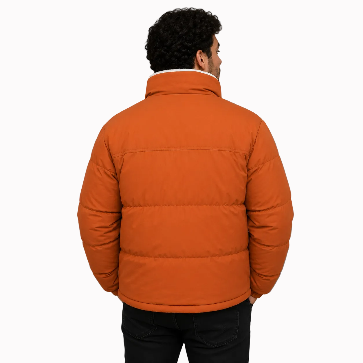 Jaqueta Masculina Puffer 2 em 1 Reversível Andes Lemartine