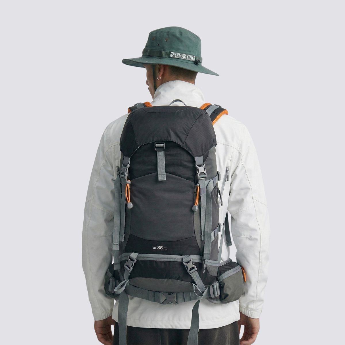 Mochila de Caminhada Suporte para Trekking 35L | Lemartine