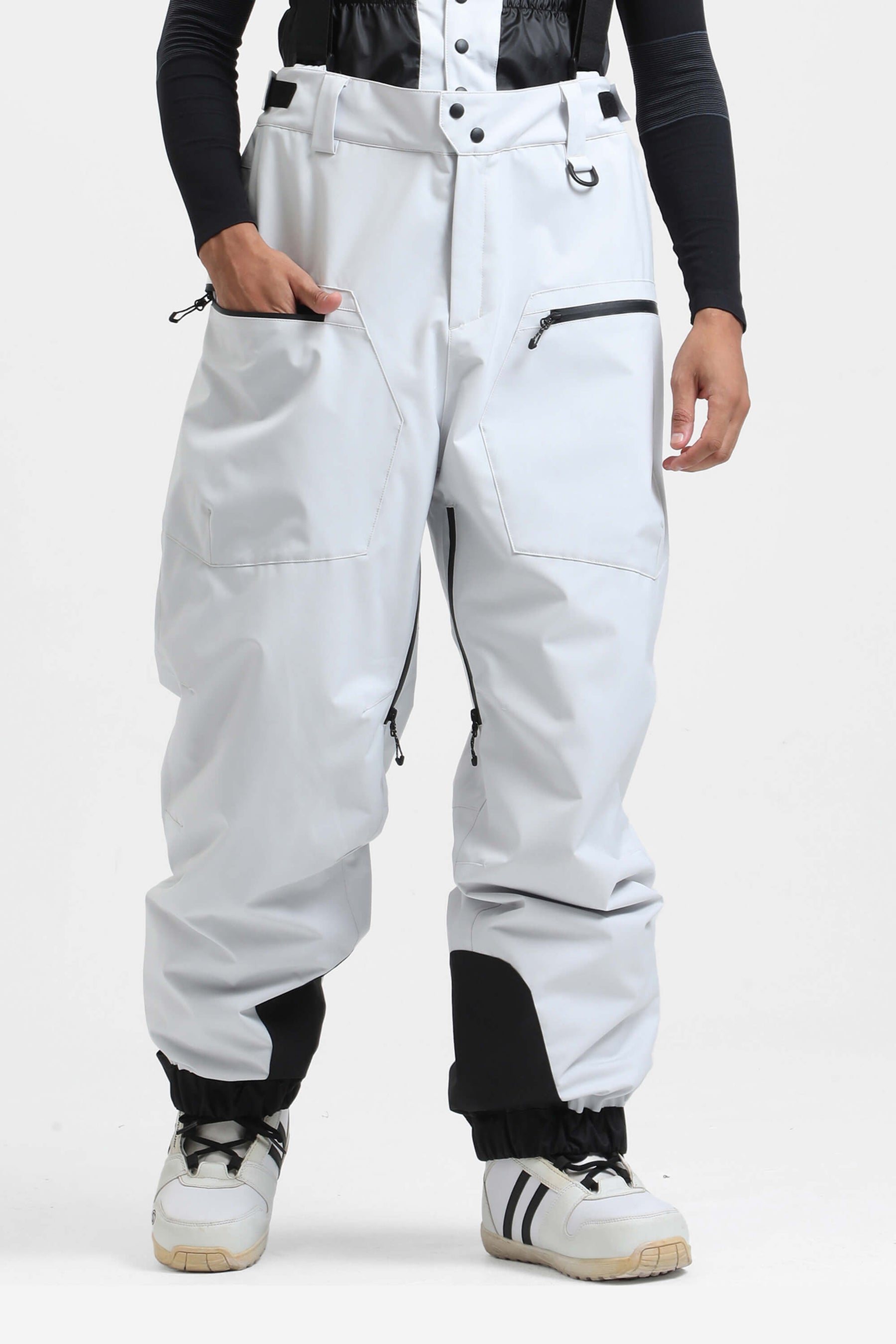 Calça de Neve Masculina com Suspensórios Removíveis Tech Lemartine