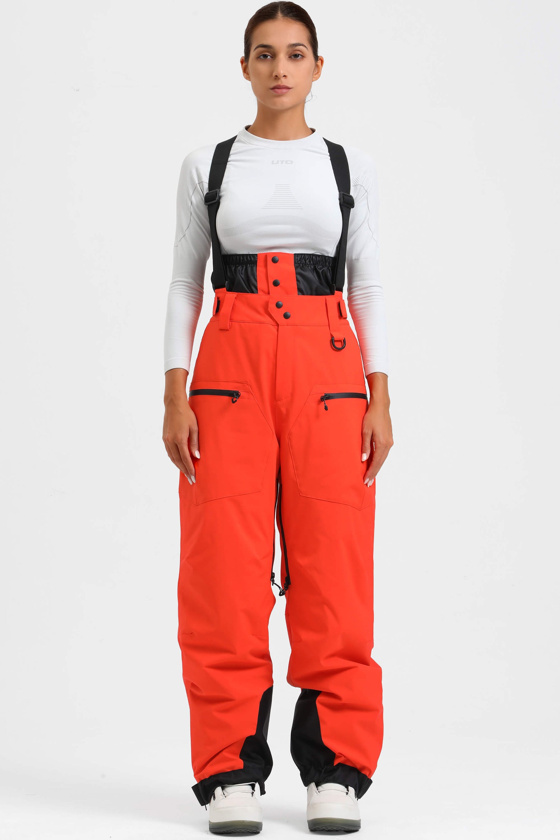 Calça de Neve Feminina com Suspensórios Removíveis Tech Lemartine