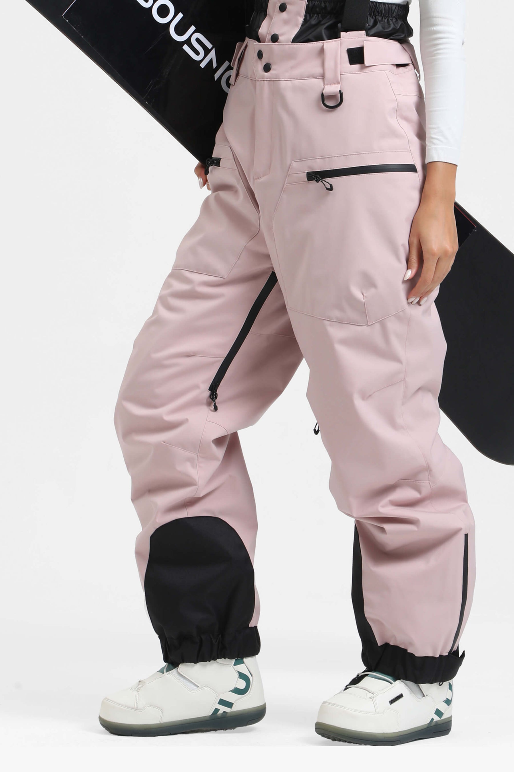 Calça de Neve Feminina com Suspensórios Removíveis Tech Lemartine