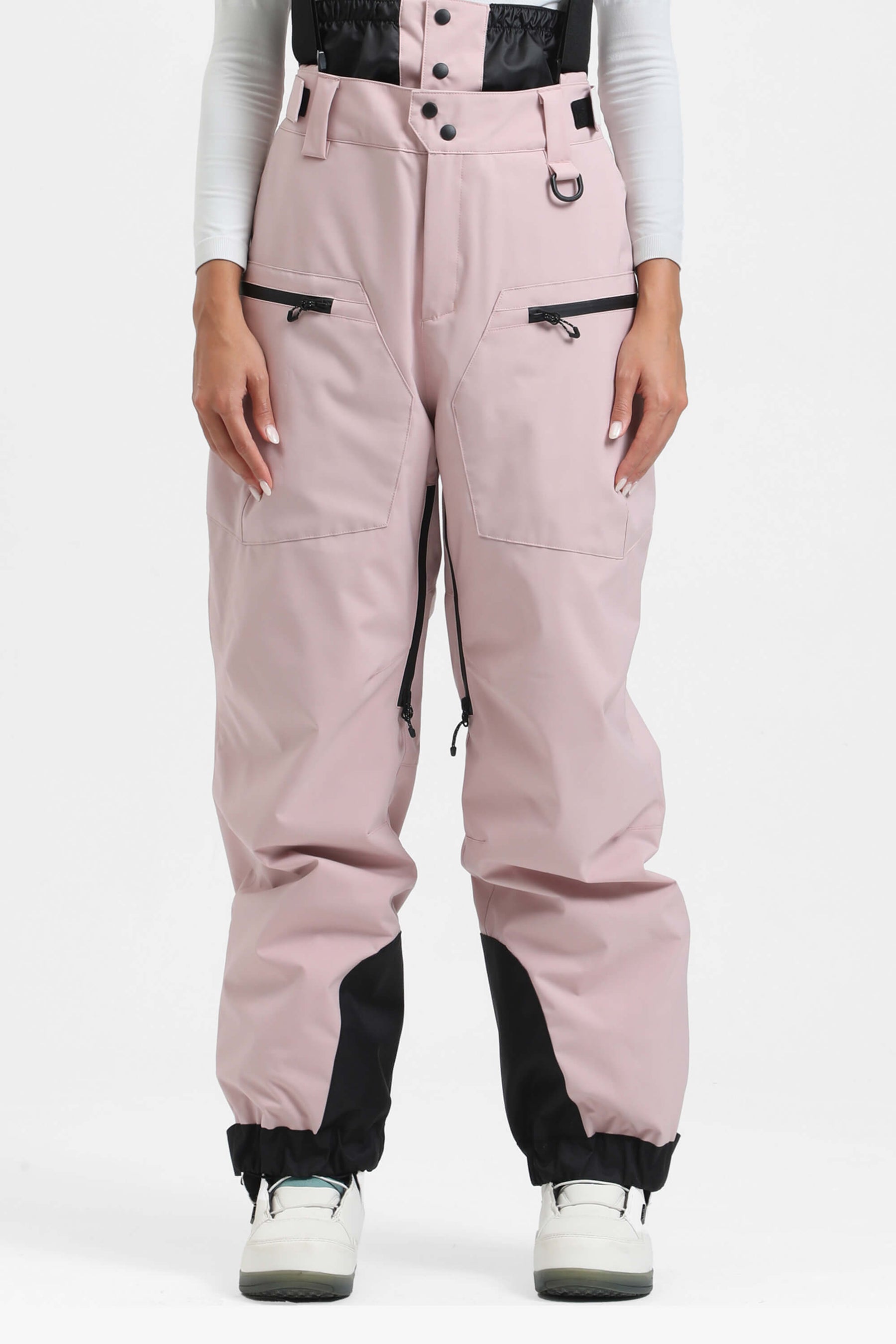 Calça de Neve Feminina com Suspensórios Removíveis Tech Lemartine