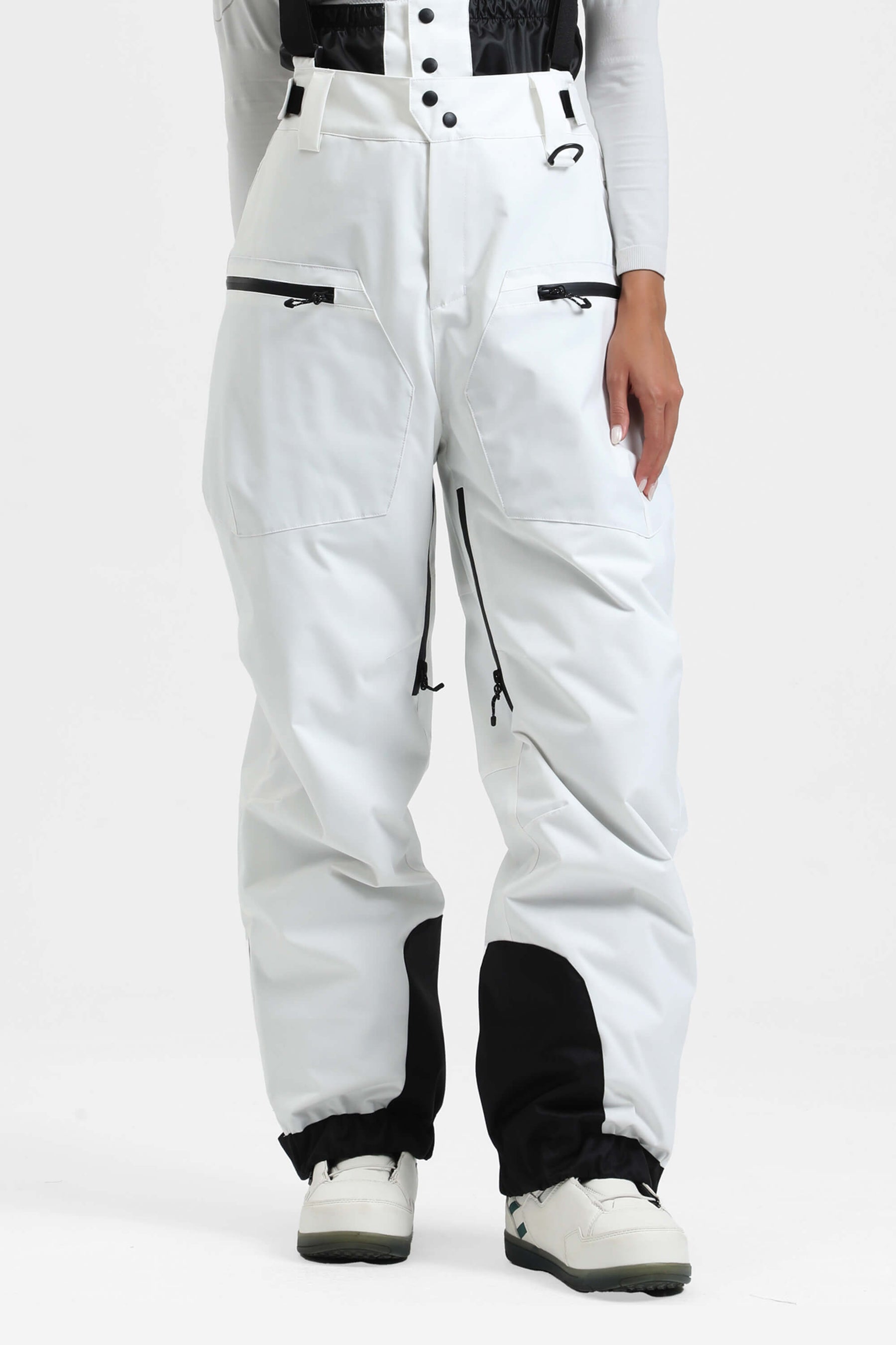 Calça de Neve Feminina com Suspensórios Removíveis Tech Lemartine