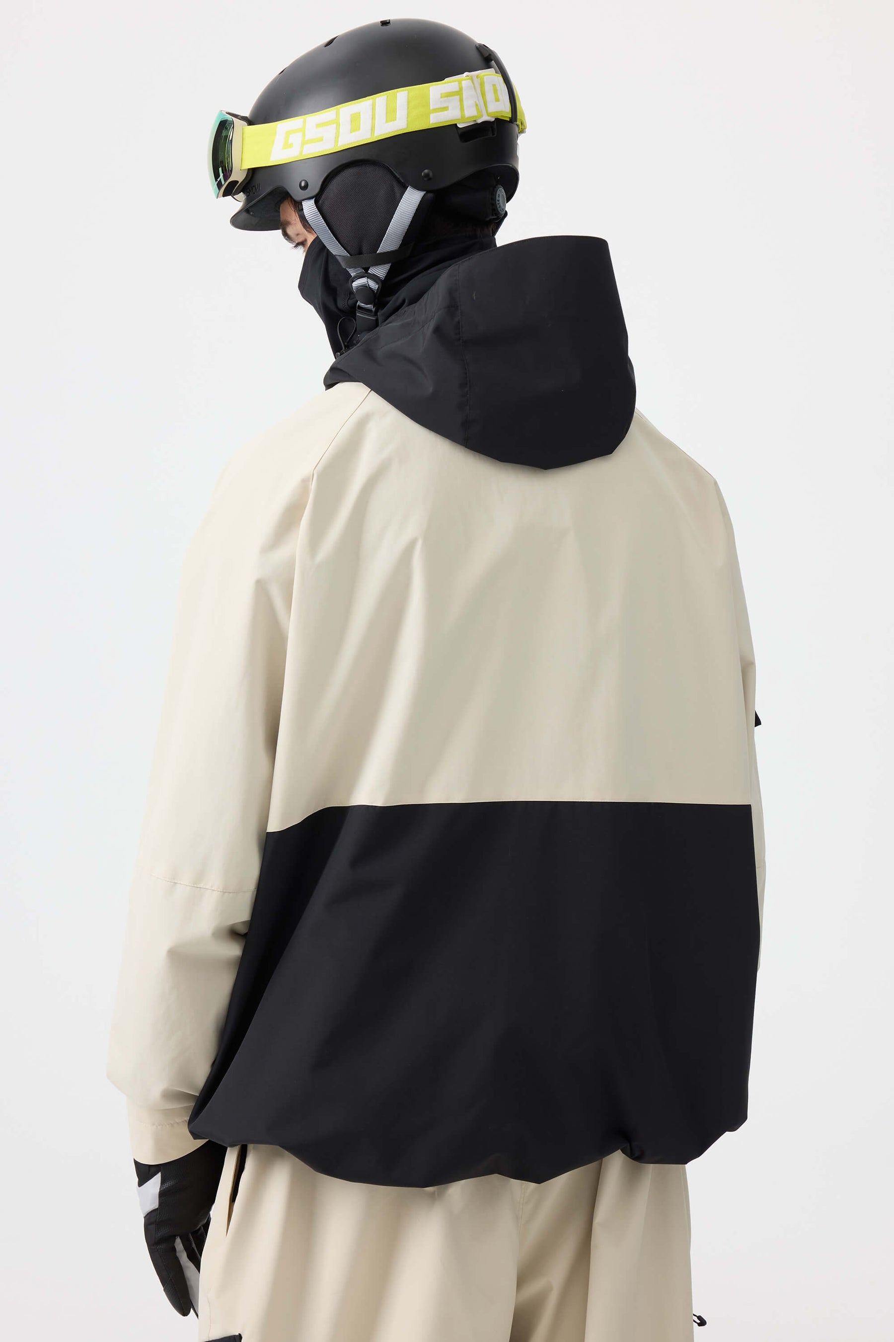 Jaqueta de Neve Masculina Raglan Impermeável e Respirável Lemartine