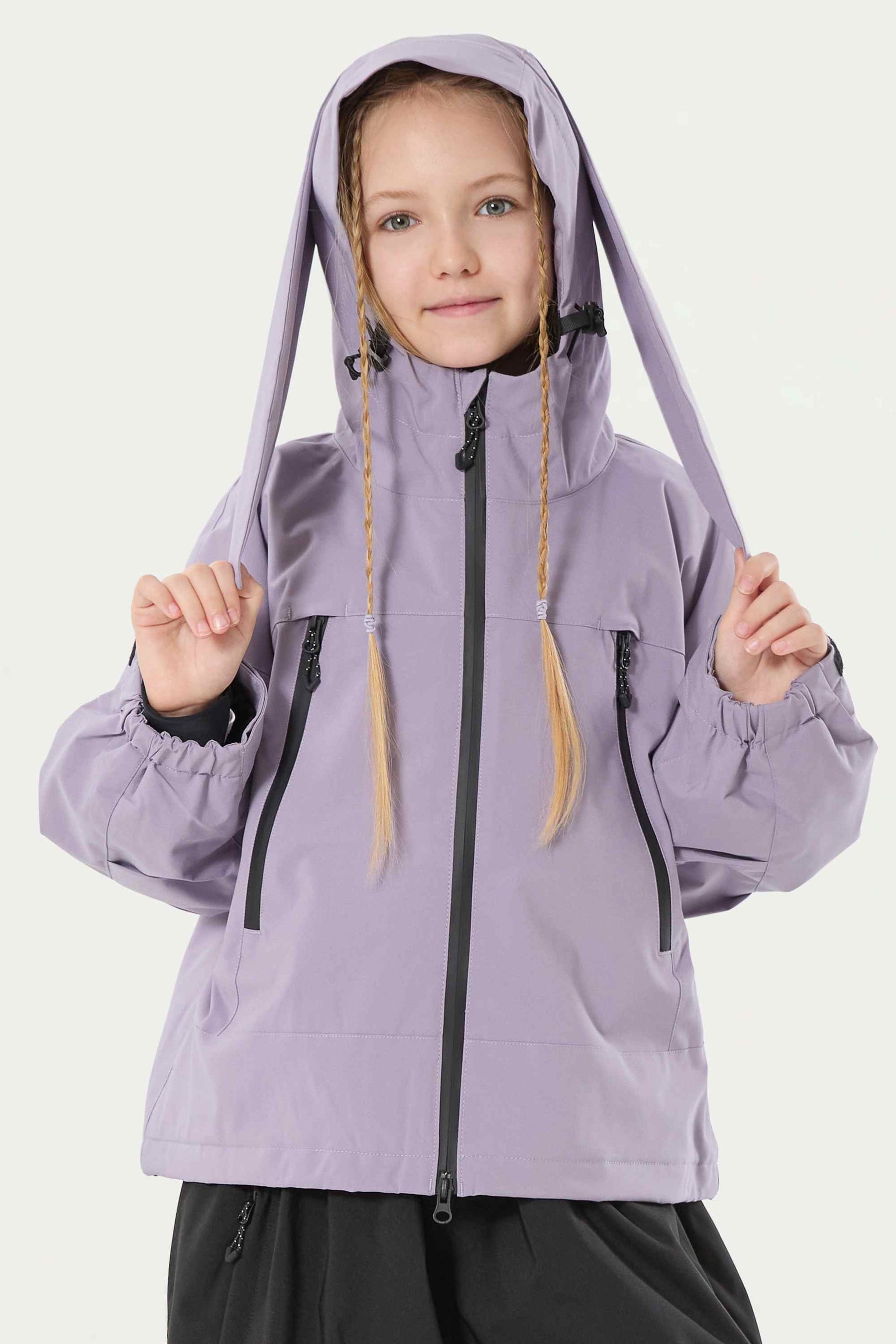 Jaqueta Infantil Feminina Big Ear Impermeável Lemartine