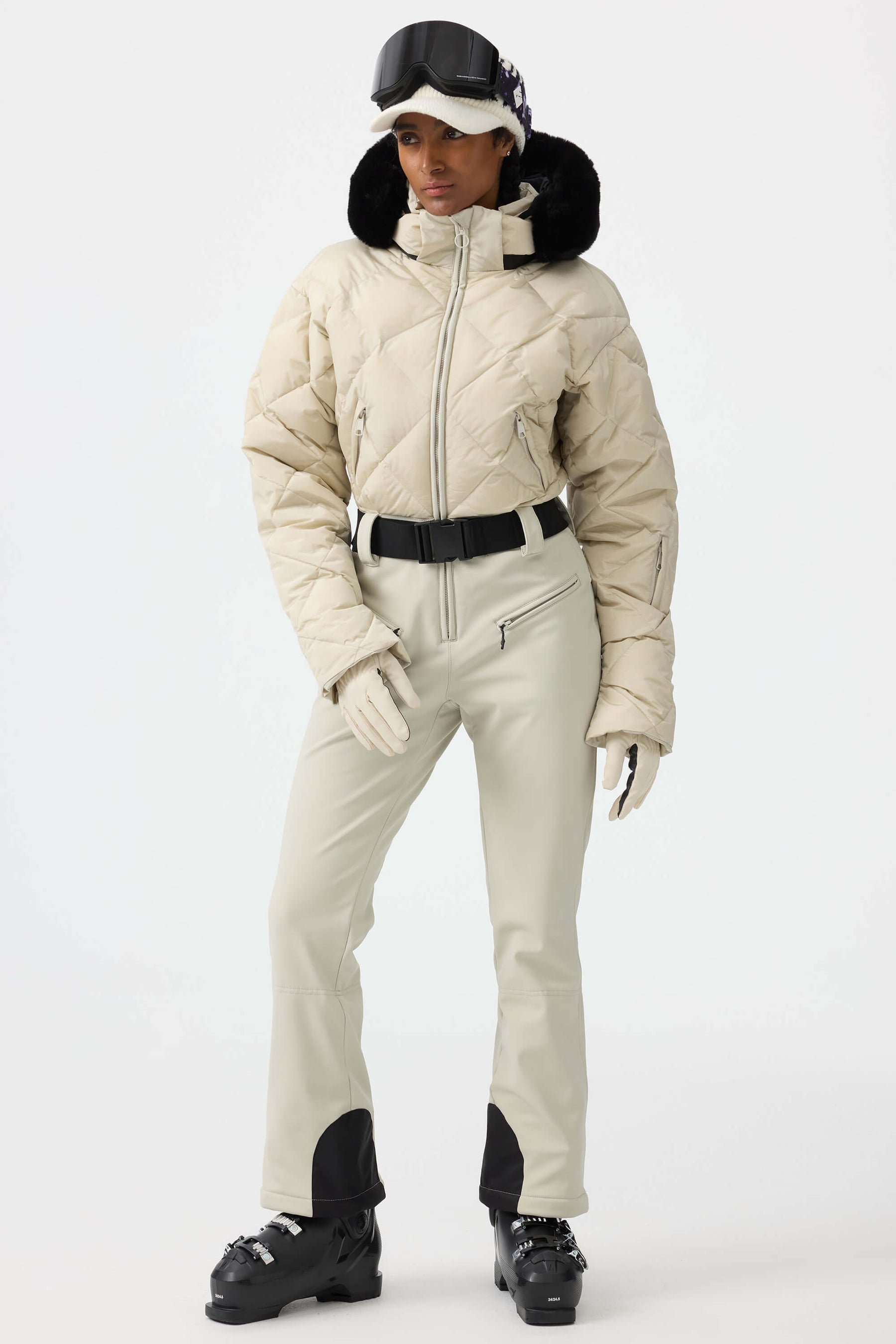 Macacão de Ski Feminino Mini-flare Puffer Lemartine