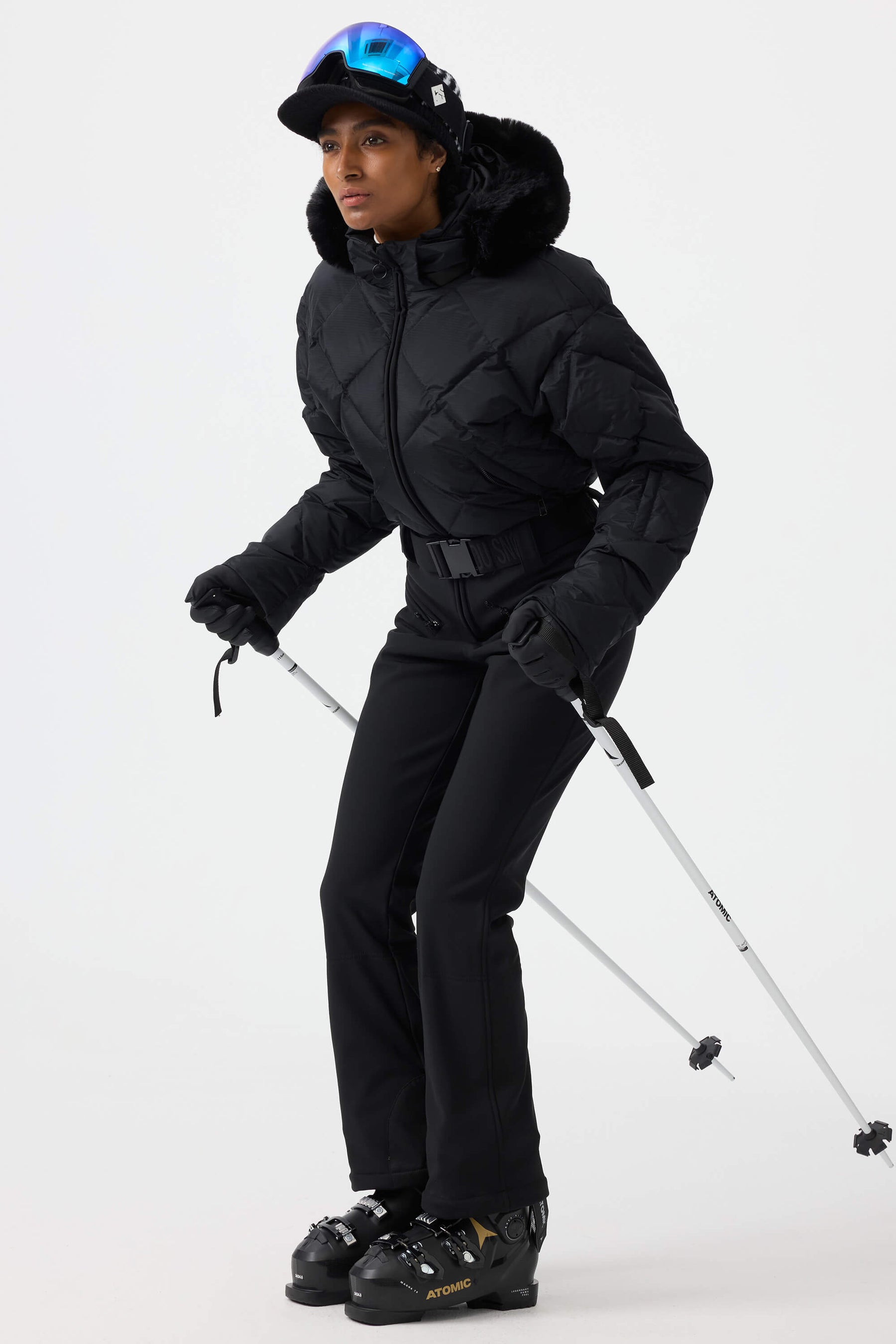 Macacão de Ski Feminino Mini-flare Puffer Lemartine