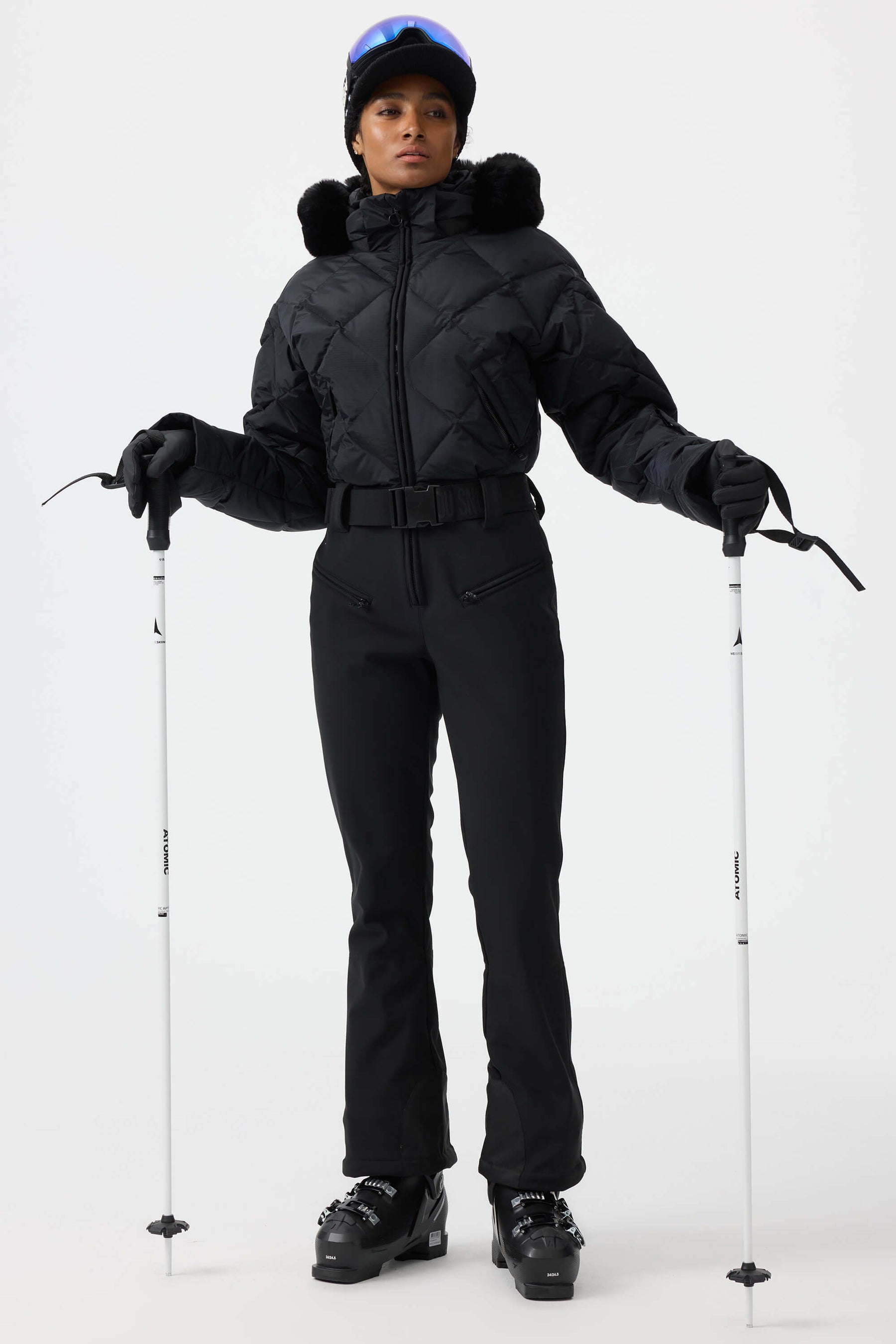 Macacão de Ski Feminino Mini-flare Puffer Lemartine