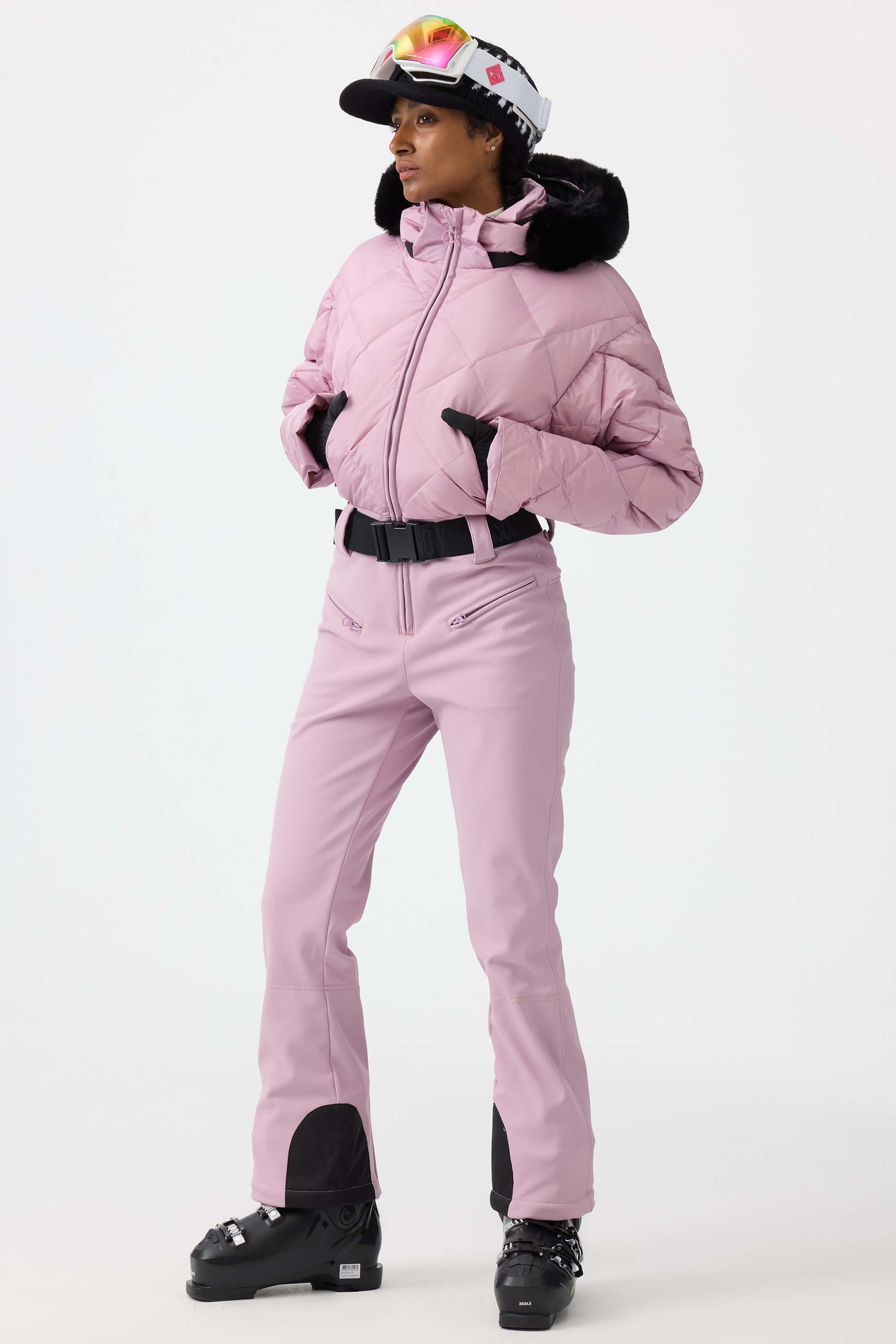 Macacão de Ski Feminino Mini-flare Puffer Lemartine