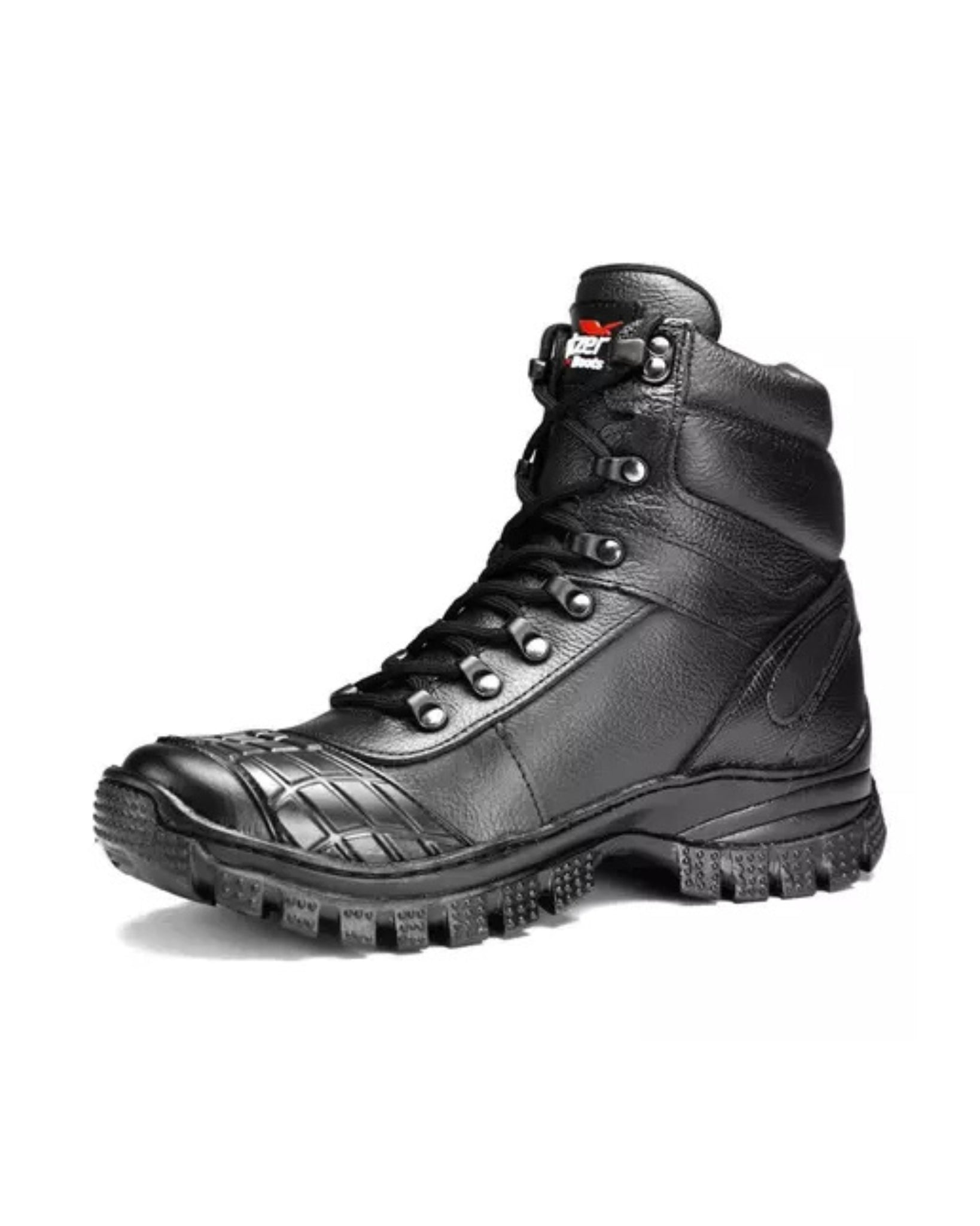 Bota Masculina Coturno Militar Couro | Lemartine