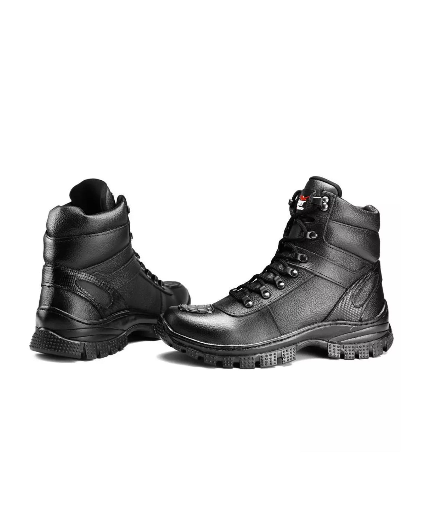 Bota Masculina Coturno Militar Couro | Lemartine
