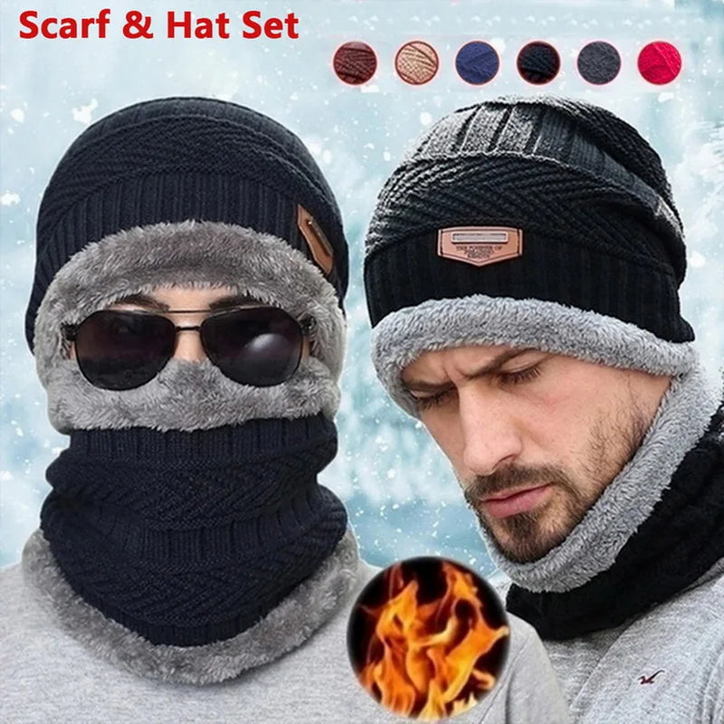 Gorro e Protetor de Pescoço de Lã Lemartine