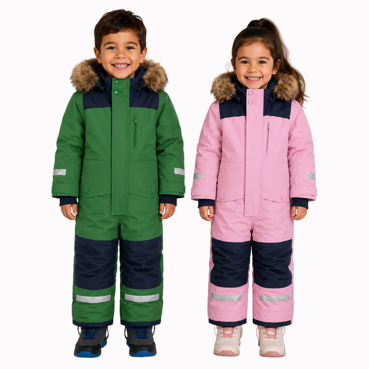Macacão de ski unissex infantil SnowBuddy Lemartine