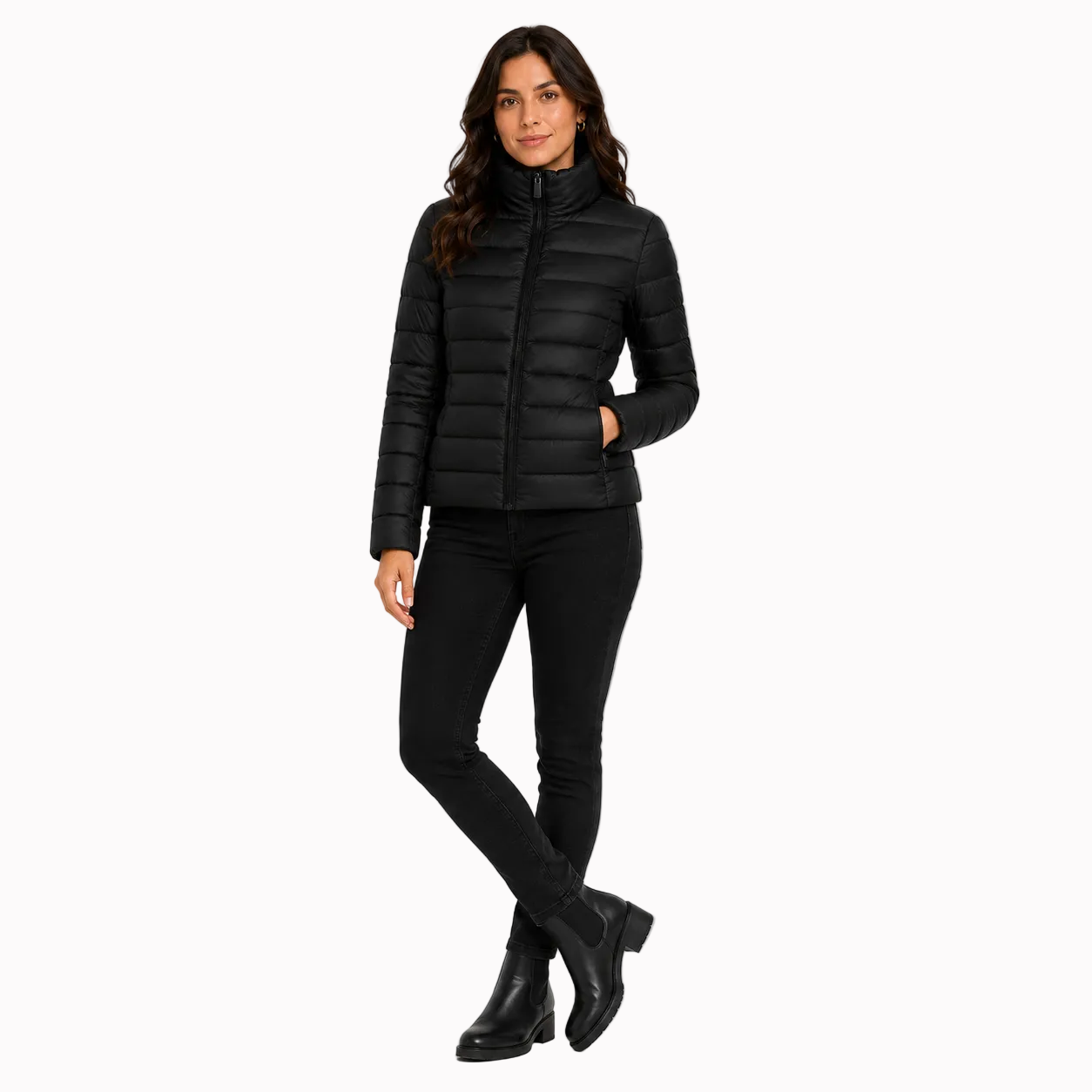 Jaqueta Puffer Feminina Compacta | Lemartine