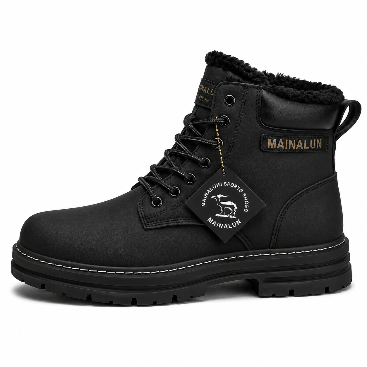 Bota Masculina Térmica Forrada com Lã para Inverno | Lemartine