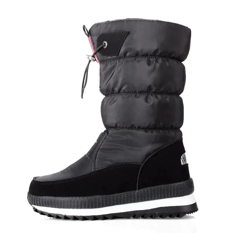 Bota Feminina Forrada em Lã para Neve Lemartine