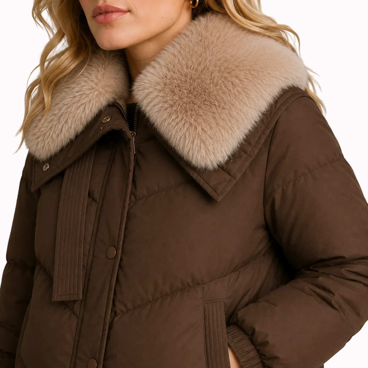 Jaqueta Feminina Puffer Veneza Lemartine