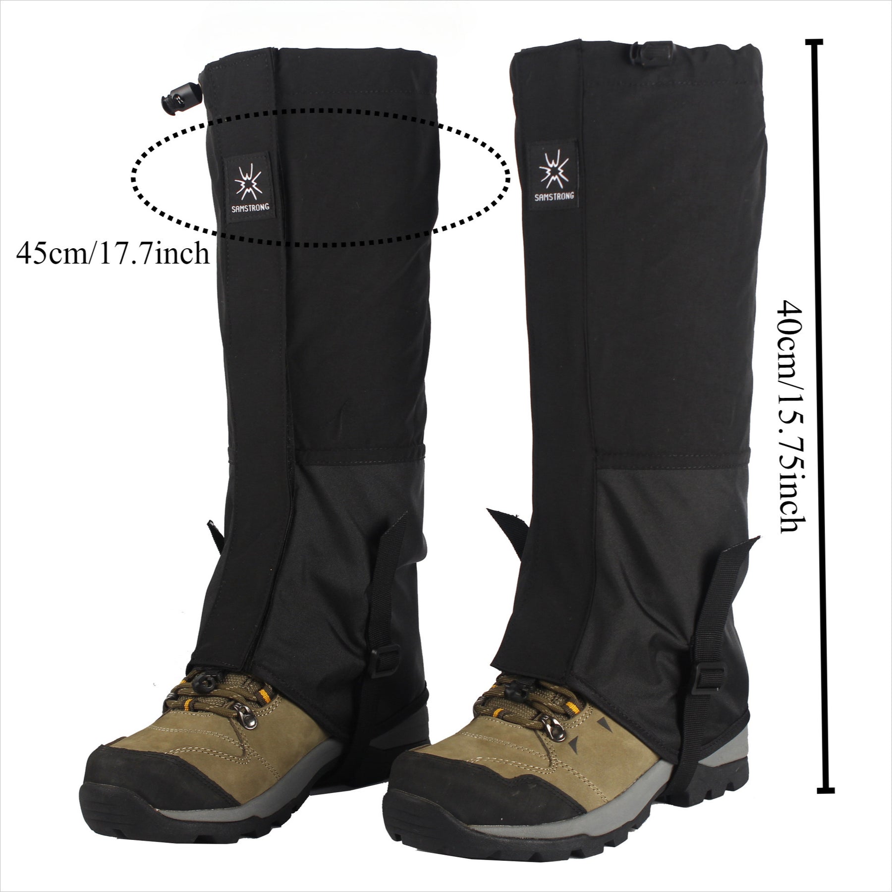 Polainas Técnicas Impermeáveis Trekking e Escalada | Lemartine