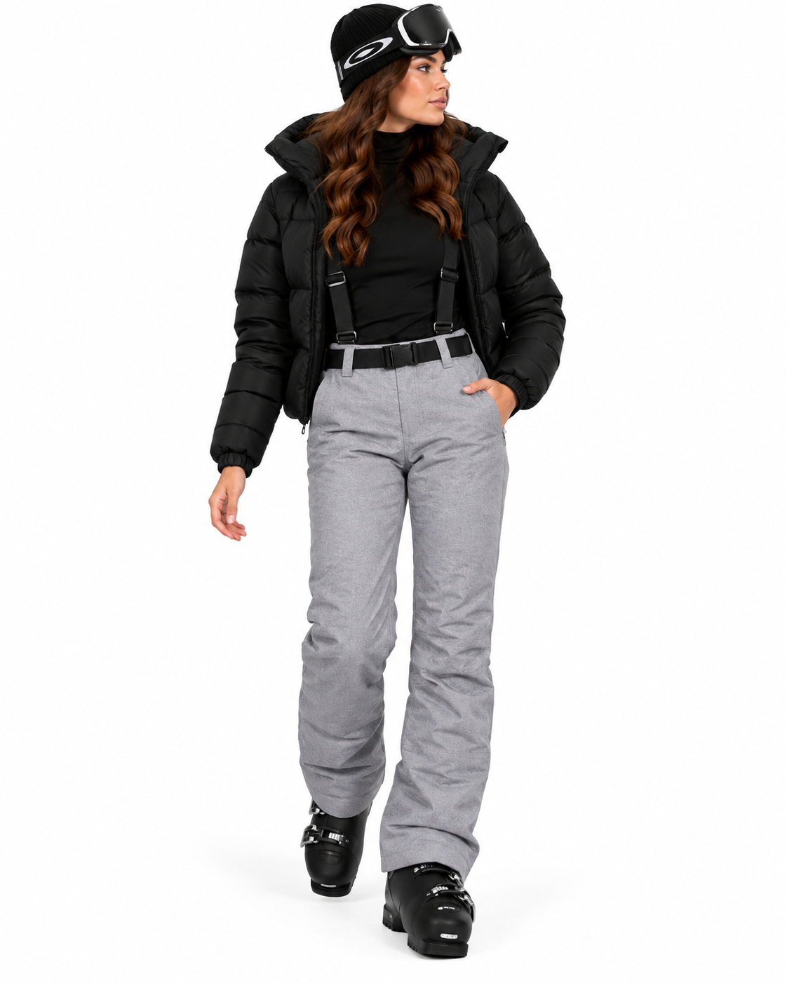 Calça de Ski Feminina Impermeável Neve Lemartine