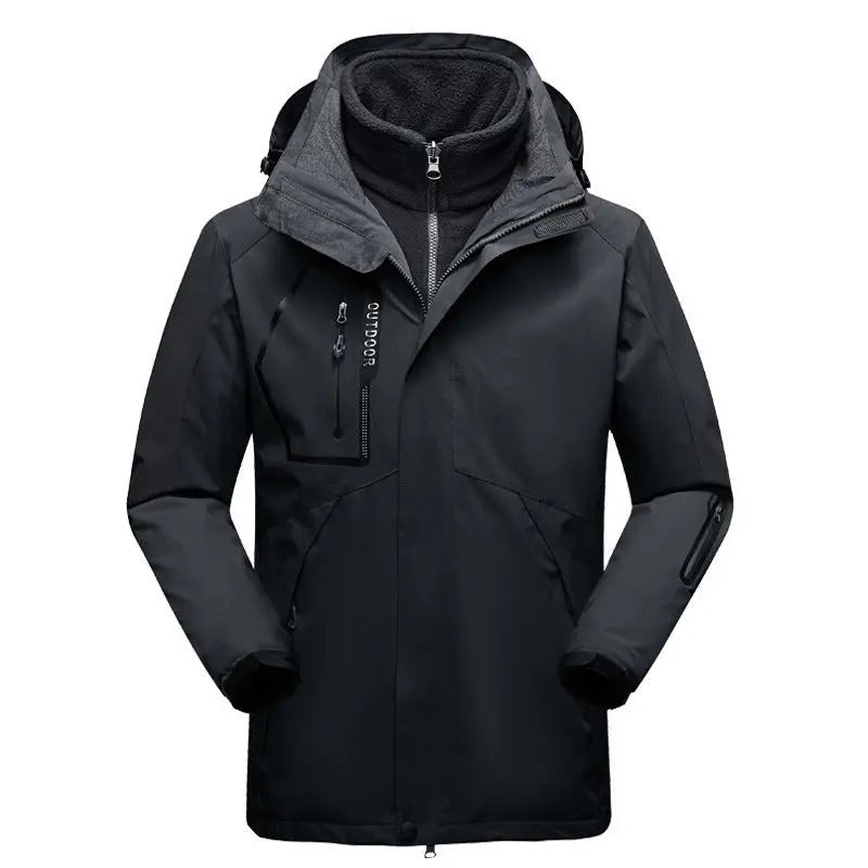 Jaqueta 3 em 1 Masculina Impermeável Inverno Lemartine