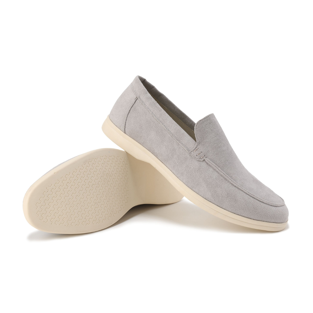 Mocassim Old Money Masculino Lemartine Cinza