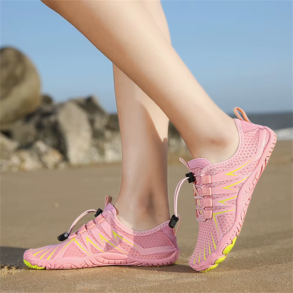 Sapato Aquático Barefoot Feminino Lemartine Rosa