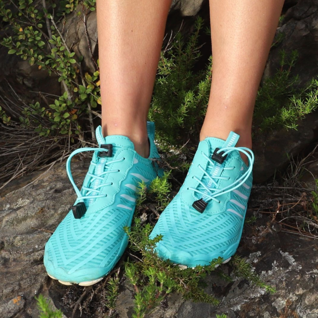 Sapato Aquático Barefoot Ultra Leve Unissex Lemartine Aquamarine
