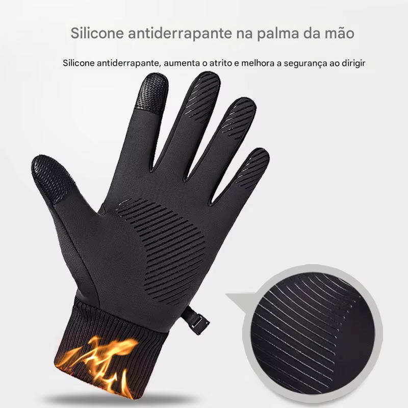 Luva Inverno Impermeável Touchscreen Lemartine