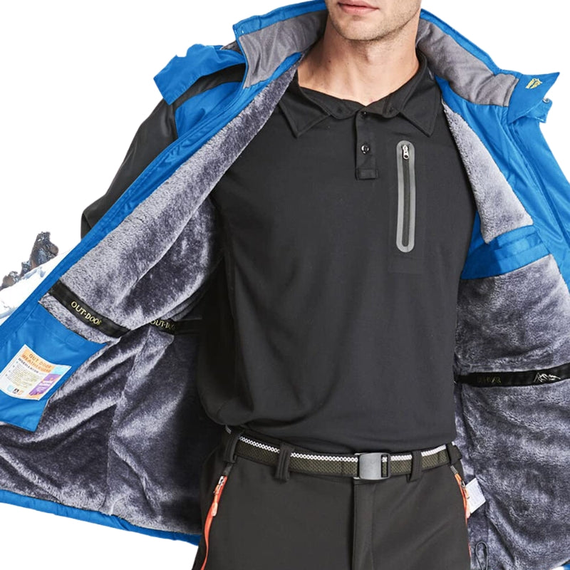 Jaqueta Térmica Masculina Impermeável Outdoor Lemartine