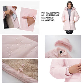 Jaqueta Feminina Parka Suzaine Lemartine