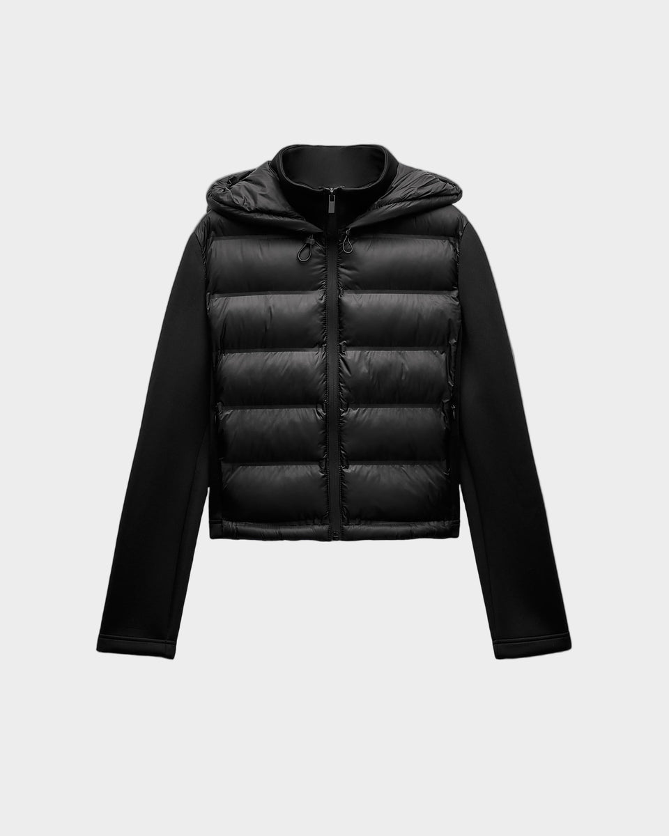 Jaqueta Acolchoada Feminina Preta Zahara | Lemartine