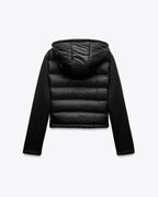 Jaqueta Acolchoada Feminina Preta Zahara | Lemartine