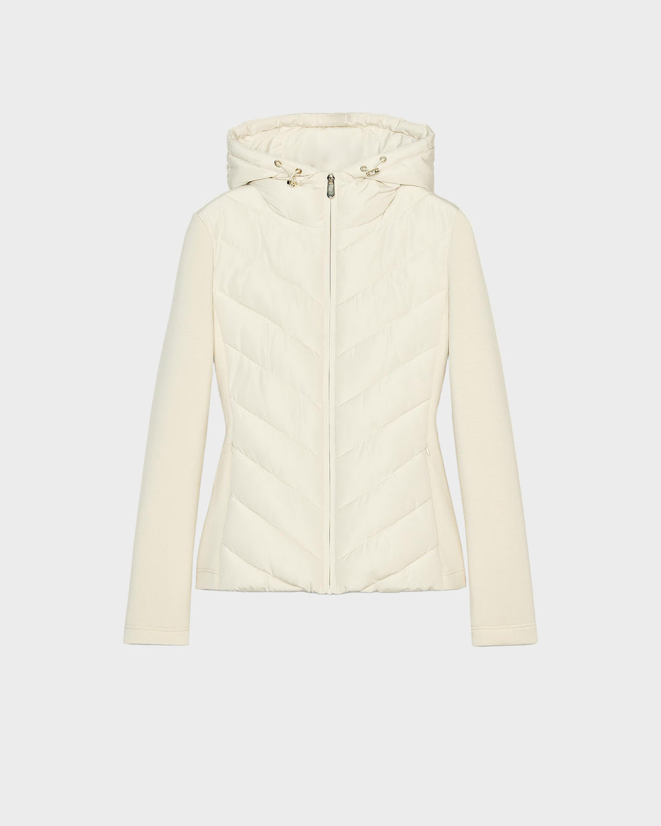 Jaqueta Acolchoada Feminina Bege Fahart | Lemartine