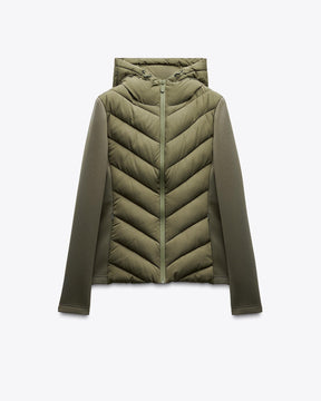 Jaqueta Acolchoada Feminina Verde Fahart | Lemartine