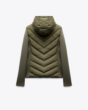 Jaqueta Acolchoada Feminina Verde Fahart | Lemartine