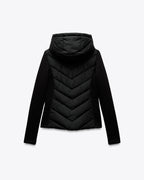 Jaqueta Acolchoada Feminina Preta Fahart | Lemartine